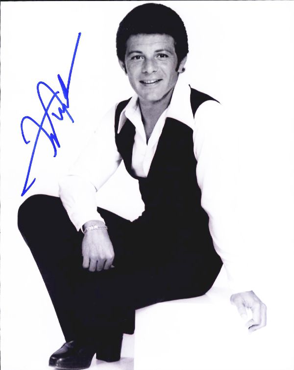 Frankie Avalon signed AUTHENTIC 8x10|Free Ship|The Autograph Bank