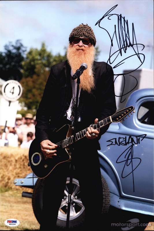 Lot - ZZ Top Signed Photo/ Pick 11 x 14 inches