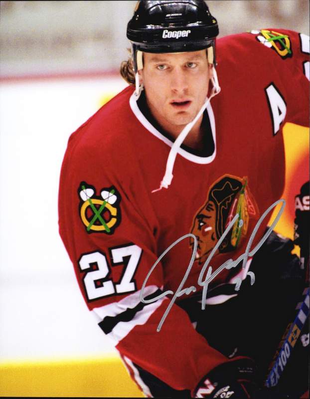 Jeremy Roenick, Phoenix Coyotes, signed, autographed, 8x10 Photo